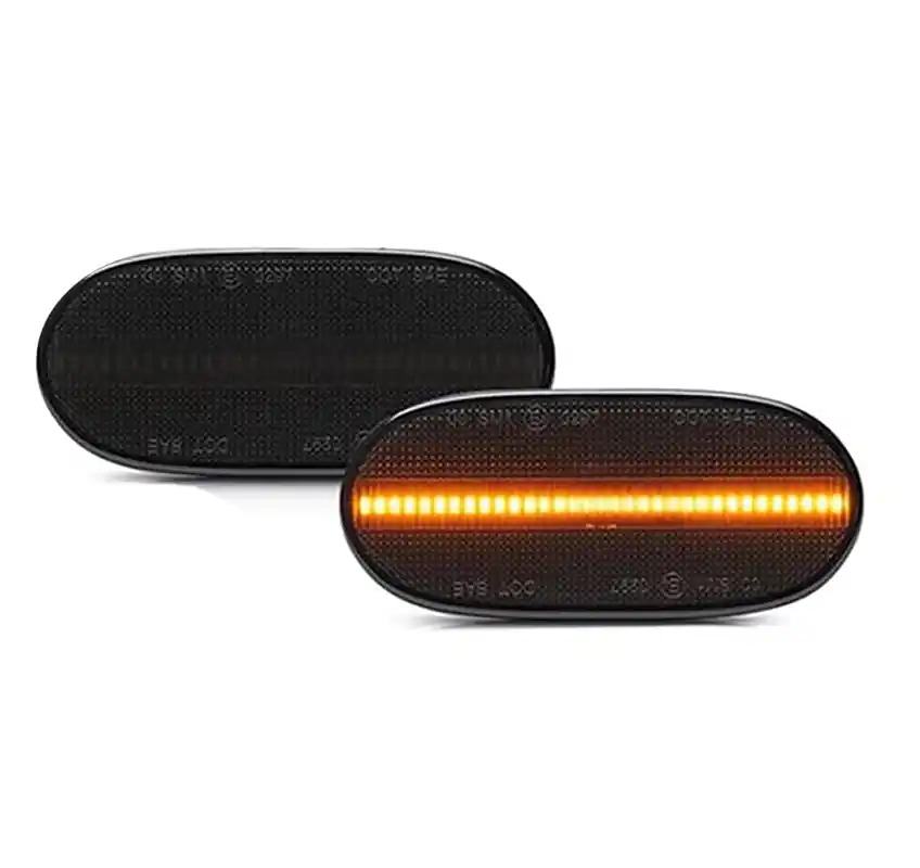 Echt LED-Seitenmarkierungsleuchten, schwarz, für MB Sprinter 906 / VW Crafter