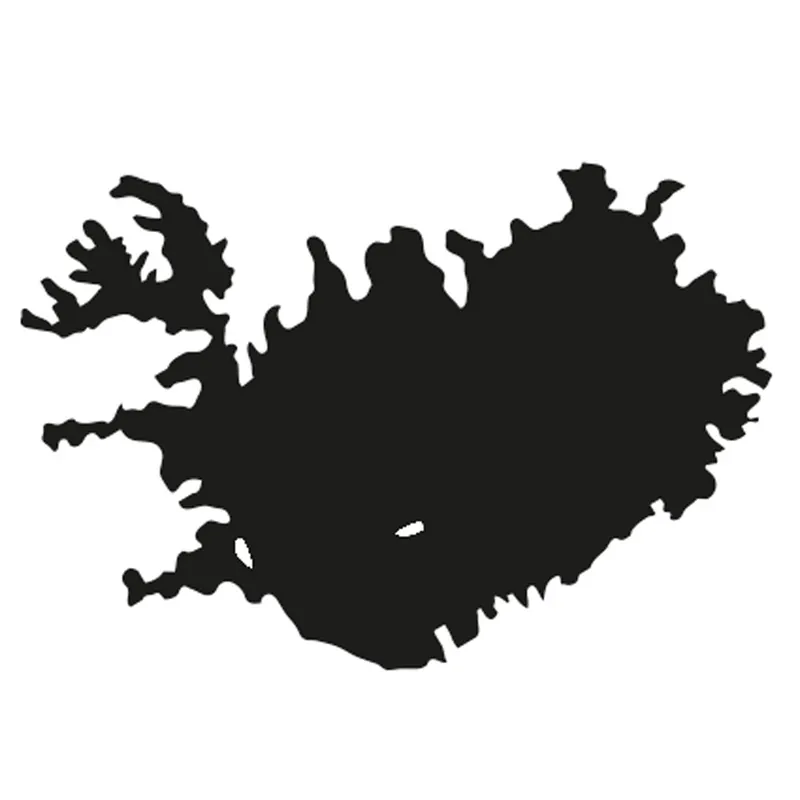 Aufkleber "Island" Finale Aktion