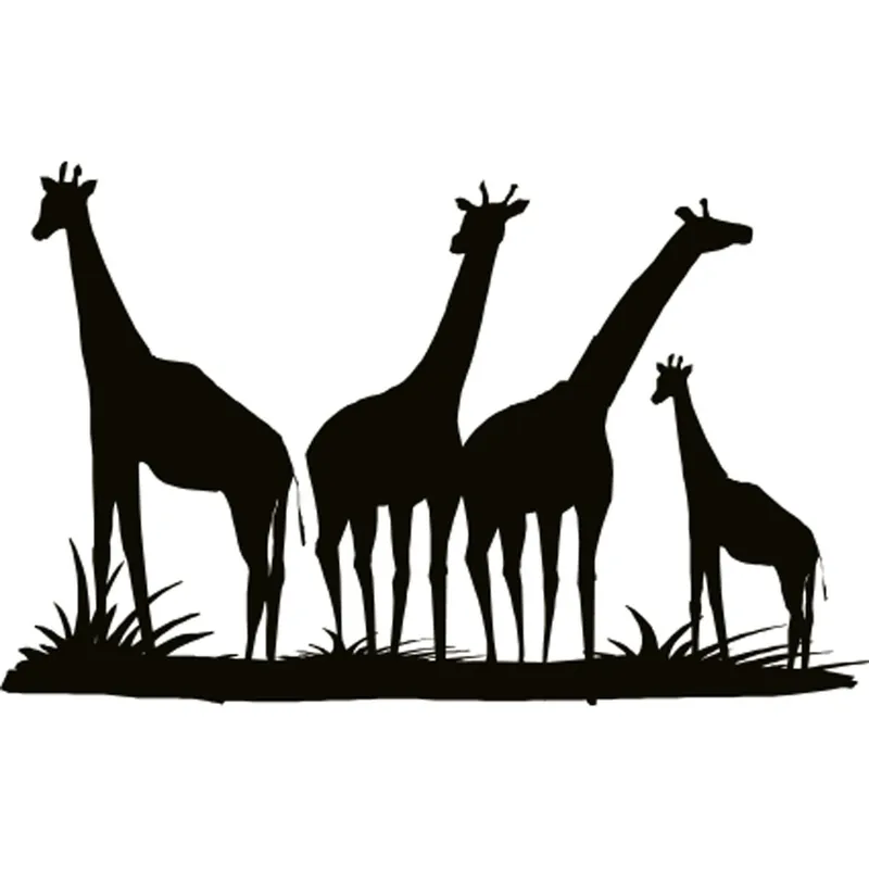Aufkleber "Giraffen" Expressversand