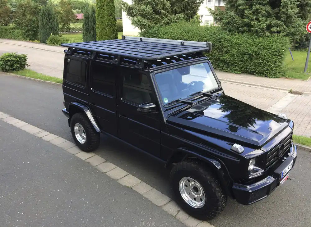 Jetzt Kaufen RHINO-RACK PIONEER Plattform 2528 X 1586 mm mit Füßen, passend für MERCEDES G-Klasse