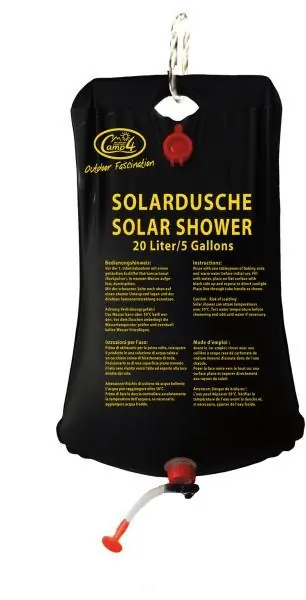 Solardusche mit Aufhängevorrichtung, 20 Ltr. Volumen Bestpreis