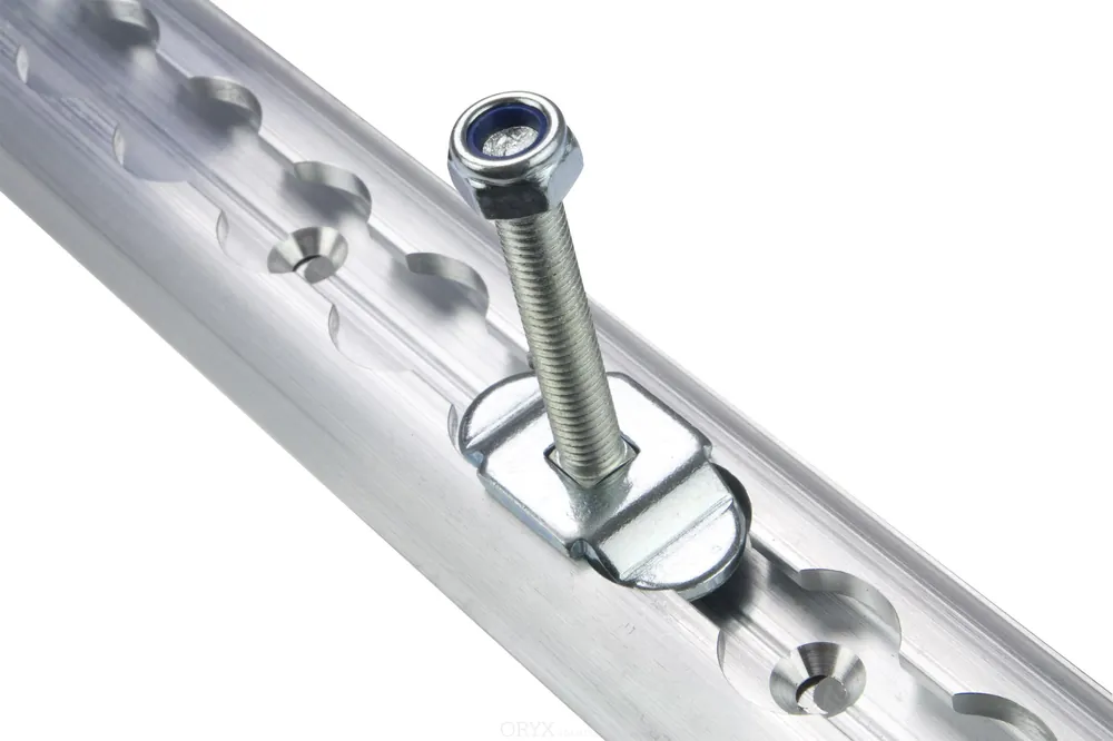 Versand Am Gleichen Tag M8 Schraub Fitting mit Mutter, 0-45 mm, für Airlineschiene