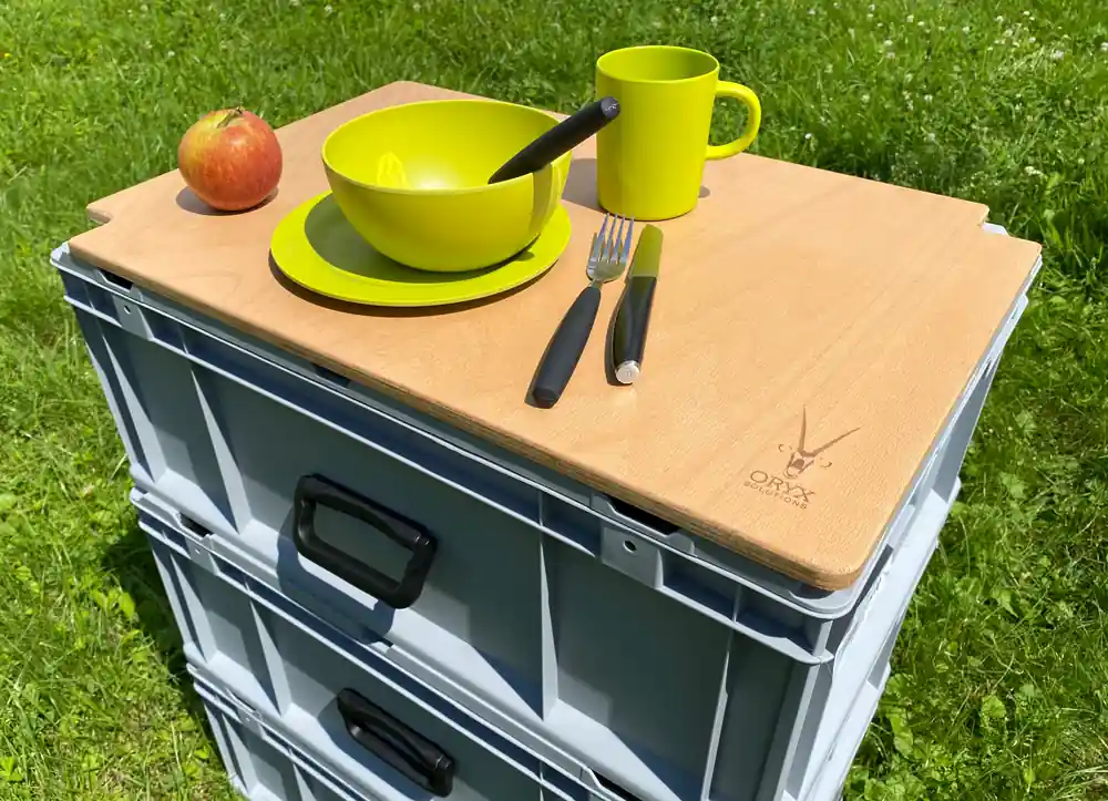 Preisreduziert Multifunktions-Board für Euroboxen, 600 x 400 mm