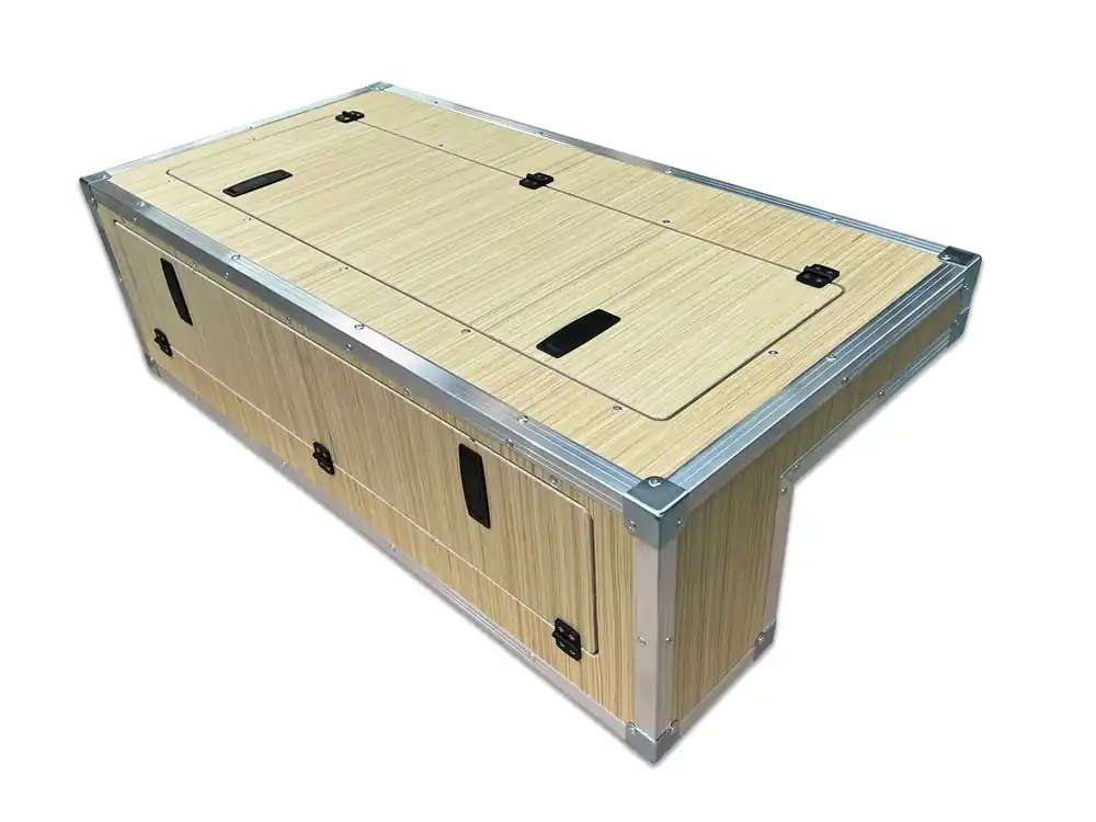 Günstig Radkastenbox, Natur geölt, für Defender 110