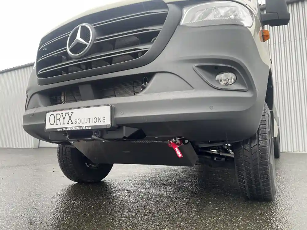 Sichere Zahlung Seilwinden-Komplettset für MB Sprinter 907 (ab Bj. 22), WARN VR EVO 10s inkl. Anbausatz