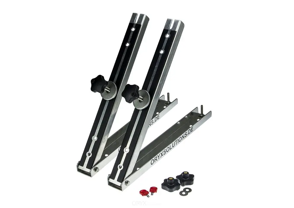 Satz Sandblechhalter, klappbar, Aluminium Direkt Vom Hersteller
