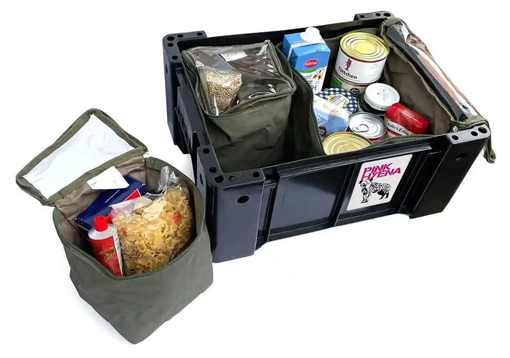 Tasche 1/2 + 1/4 + 1/4 für PINK HYENA Box Heißes Angebot