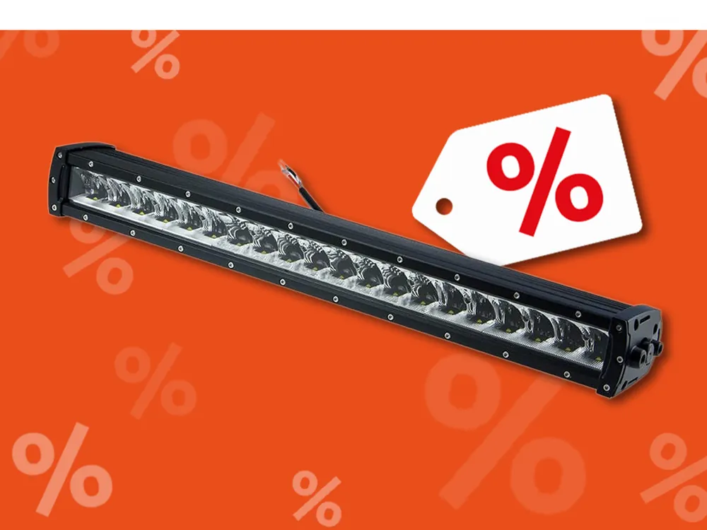 Must-Have LED-Zusatz-Fernscheinwerfer 100 W, mit Zulassung