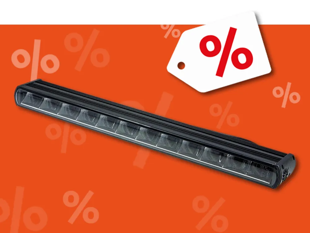 LED-Zusatz-Fernscheinwerfer 84W, mit Zulassung, "EXTREM HELL" Bestseller