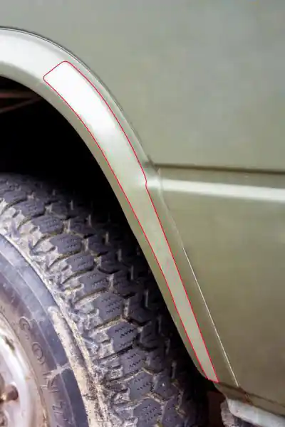 Jetzt Bestellen Steinschlagschutzfolie hinten, selbstklebend, transparent, Bus T3