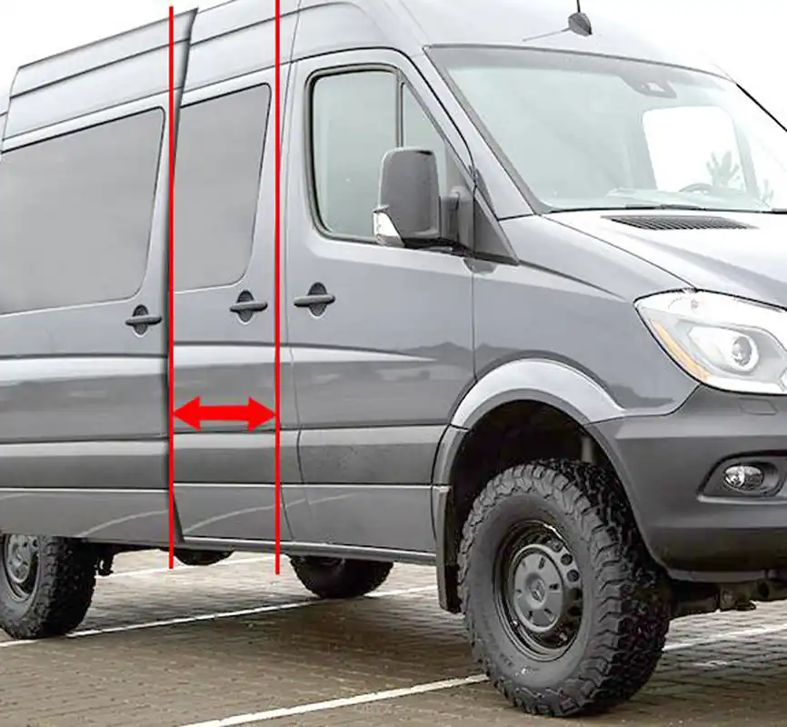 Top-Angebot Schiebetür-Stopper, passend für MB Sprinter / VW Crafter / MAN TGE