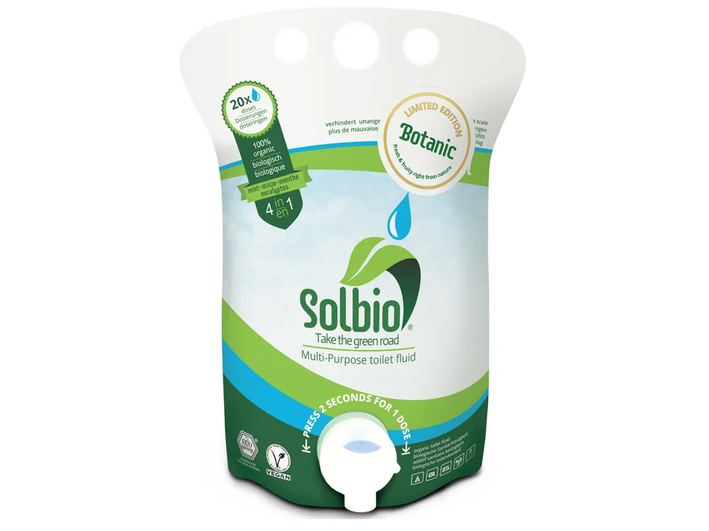 Solange Der Vorrat Reicht Solbio Botanic – Limited Edition (800 ml), Biologische Sanitärflüssigkeit 4-in-1 (Grundpreis 26,24