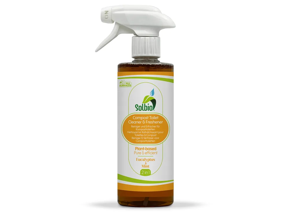 Solbio Reiniger + Erfrischer für Kompost- und Trockentrenntoiletten, 500 ml (Grundpreis 35,89/l) Letzte Chance