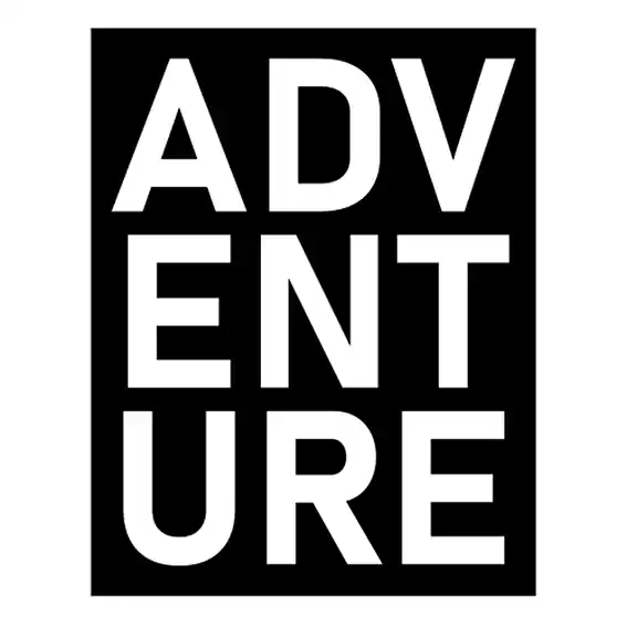 Sale Aufkleber „ADVENTURE“
