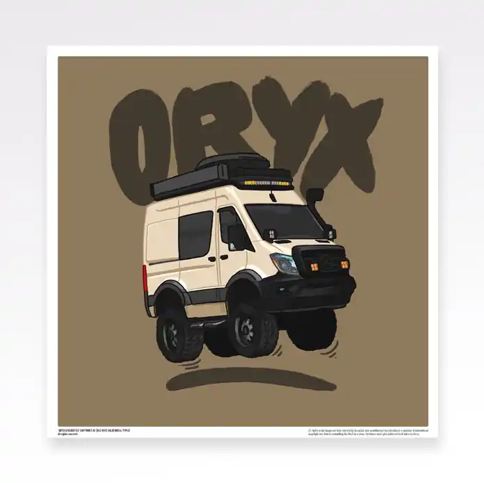 Kunstdruck „ORYX 4x4 Sprinter“ Top-Angebot