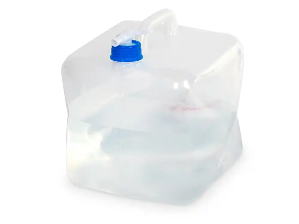 Neue Ware Faltkanister 20 Liter, transparent, 29x29x28+7cm