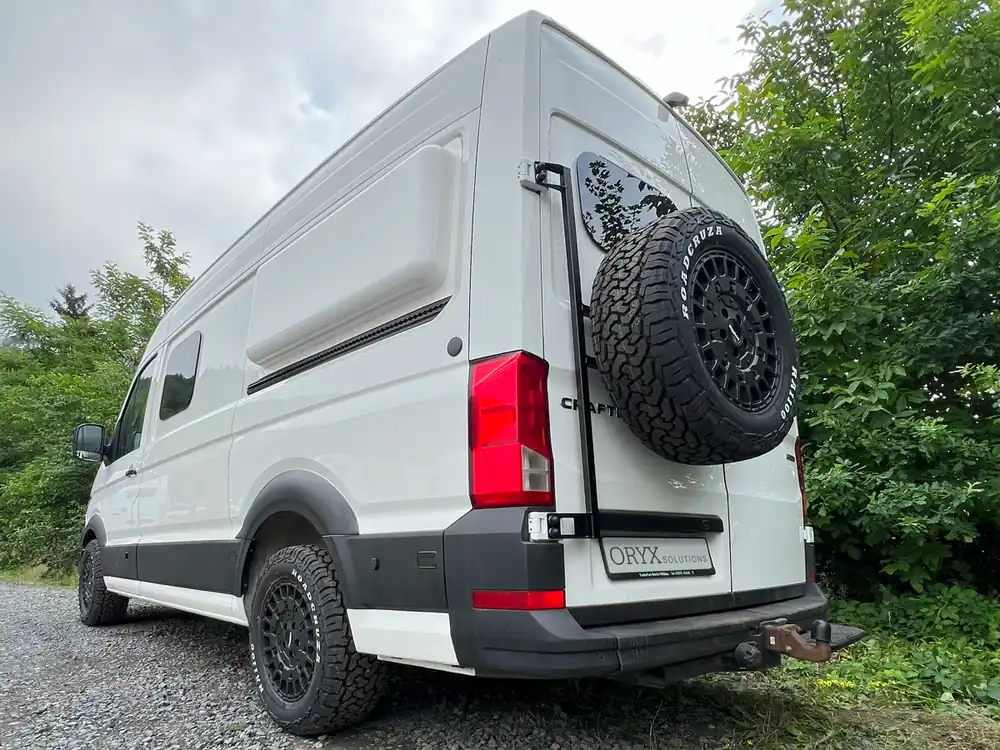 Reserveradträger, für VW Crafter ab 2017 und MAN TGE Neuheit