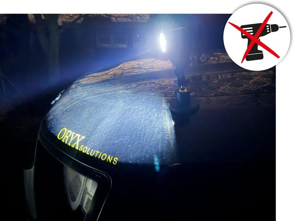 Highlight Magnetischer Zusatzscheinwerfer mit Fernbedienung