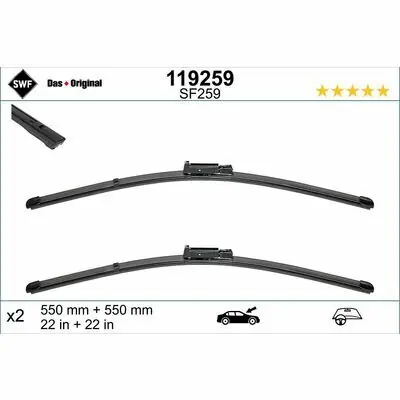 Preiswert SWF 119259 Original Visioflex Set