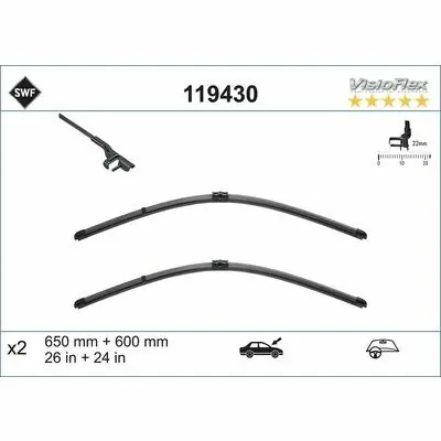 Heißes Angebot SWF 119430 Original Visioflex Set