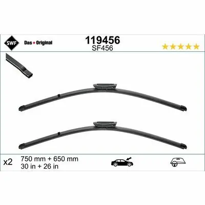 Zertifiziert SWF 119456 Original Visioflex Set