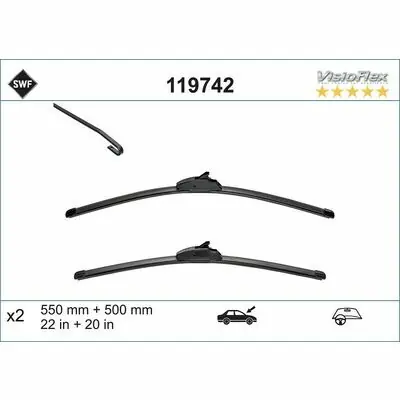 Neue Ware SWF 119742 Alternative Visioflex Set