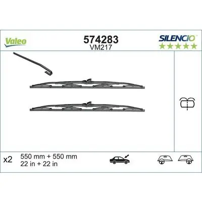 Online Kaufen Valeo SILENCIO CONVENTIONAL SET