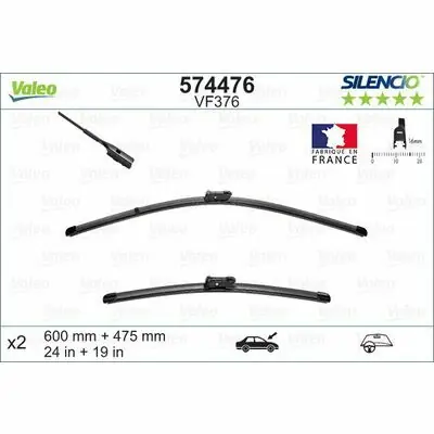 Sonderaktion Valeo SILENCIO FLAT BLADE SET