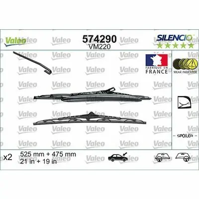 Aktuell Valeo SILENCIO CONVENTIONAL SET