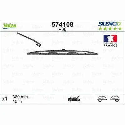 Abverkauf Valeo SILENCIO CONVENTIONAL SINGLE