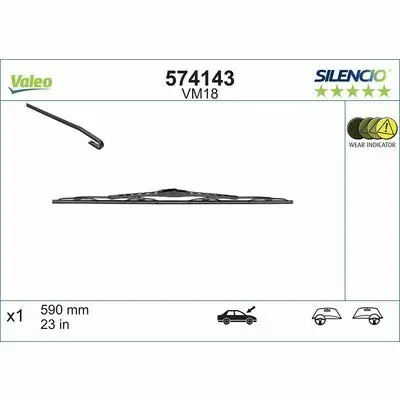 Direkt Vom Hersteller Valeo SILENCIO CONVENTIONAL SINGLE
