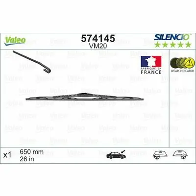 Sofort Bestellen Valeo SILENCIO CONVENTIONAL SINGLE
