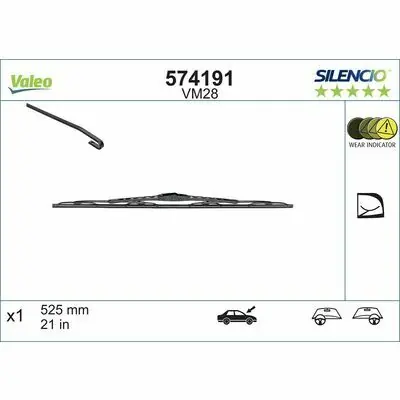 Beliebt Valeo SILENCIO CONVENTIONAL SINGLE